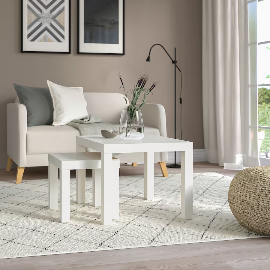 IKEA Lack Side Table - White - 55cm L x 55cm W x 45cm H - photo 5
