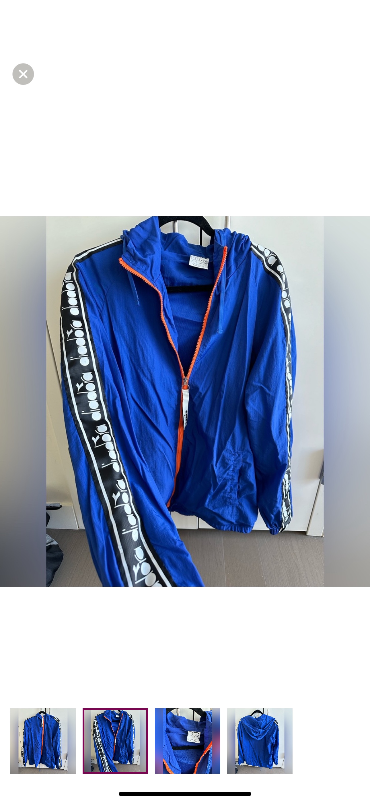 Mens Diadora tracksuit jacket image indicator(2)