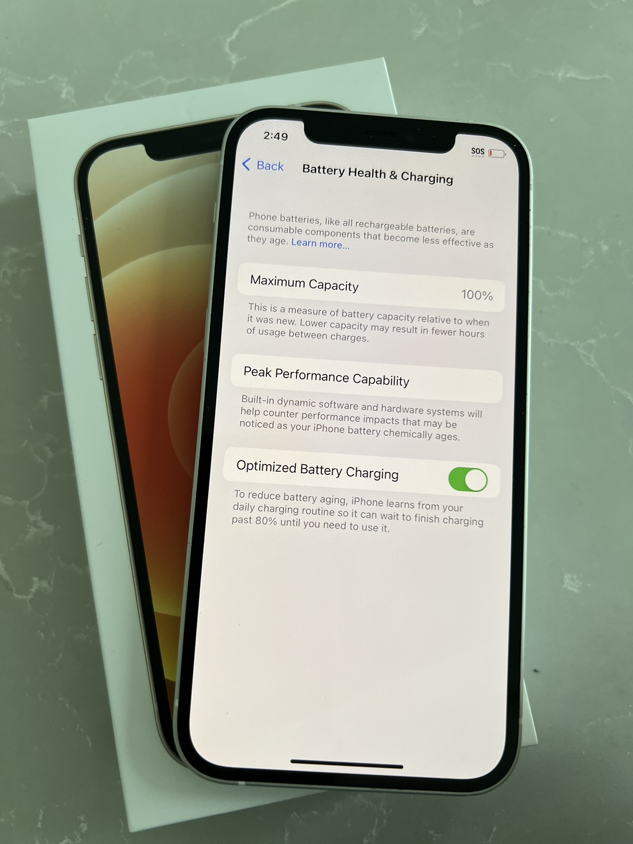 iPhone 12 64gb white 100% 🔋 - photo 4