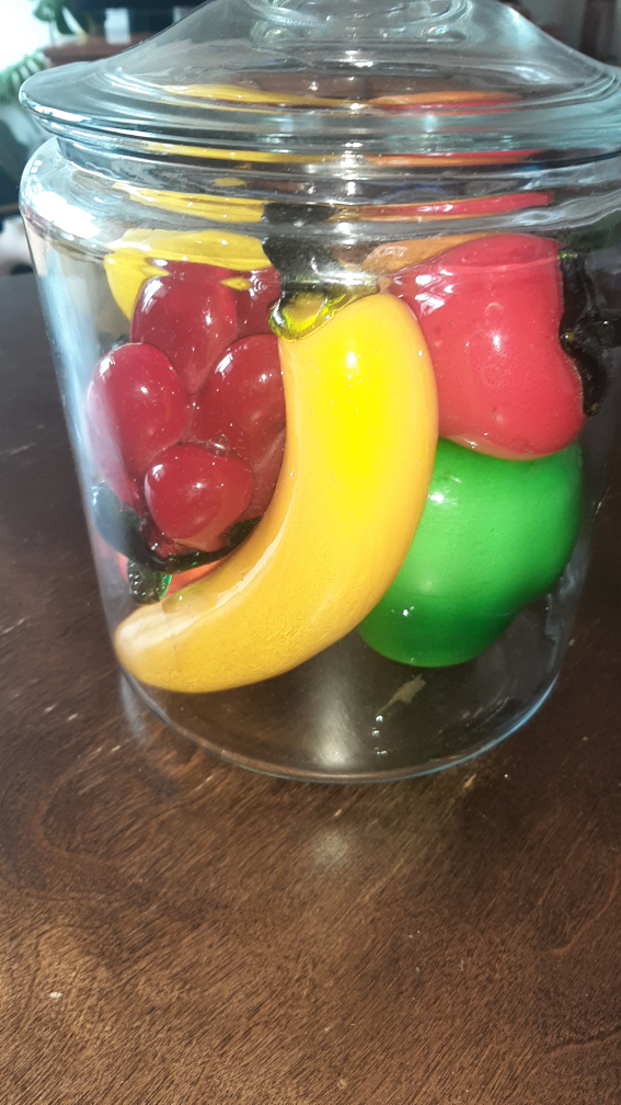 Vintage glass fruits image indicator(3)