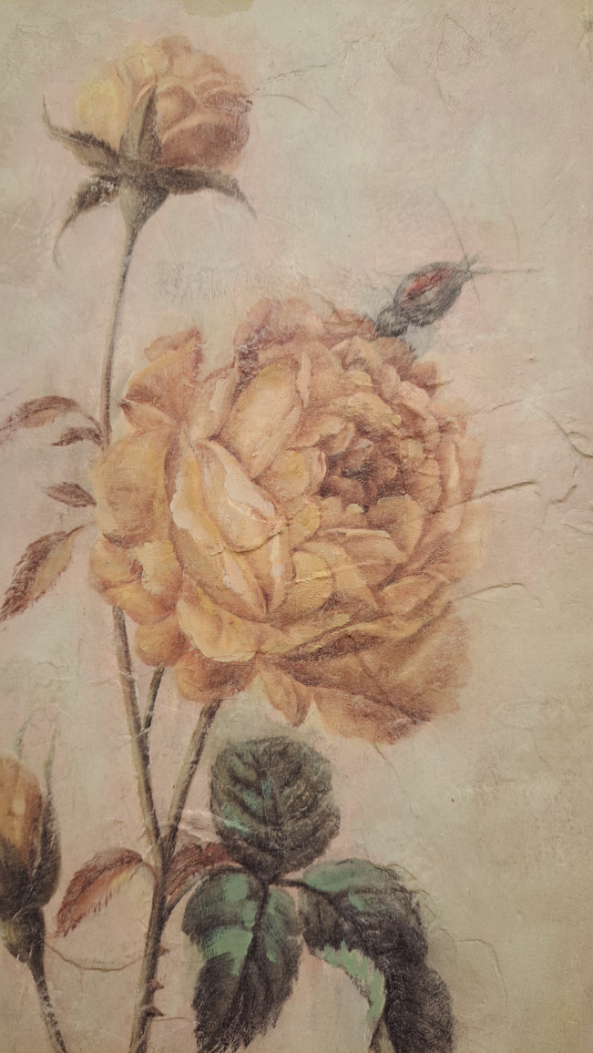 Pretty Yellow Rose Wall Art image indicator(2)