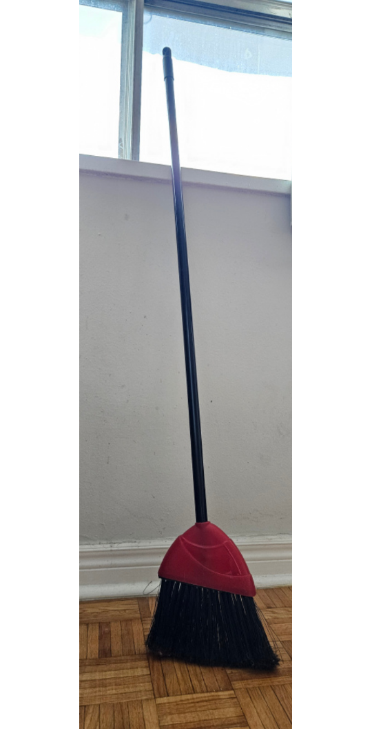 $ MOVING SALE $ Black & Red Broomstick thumbnail