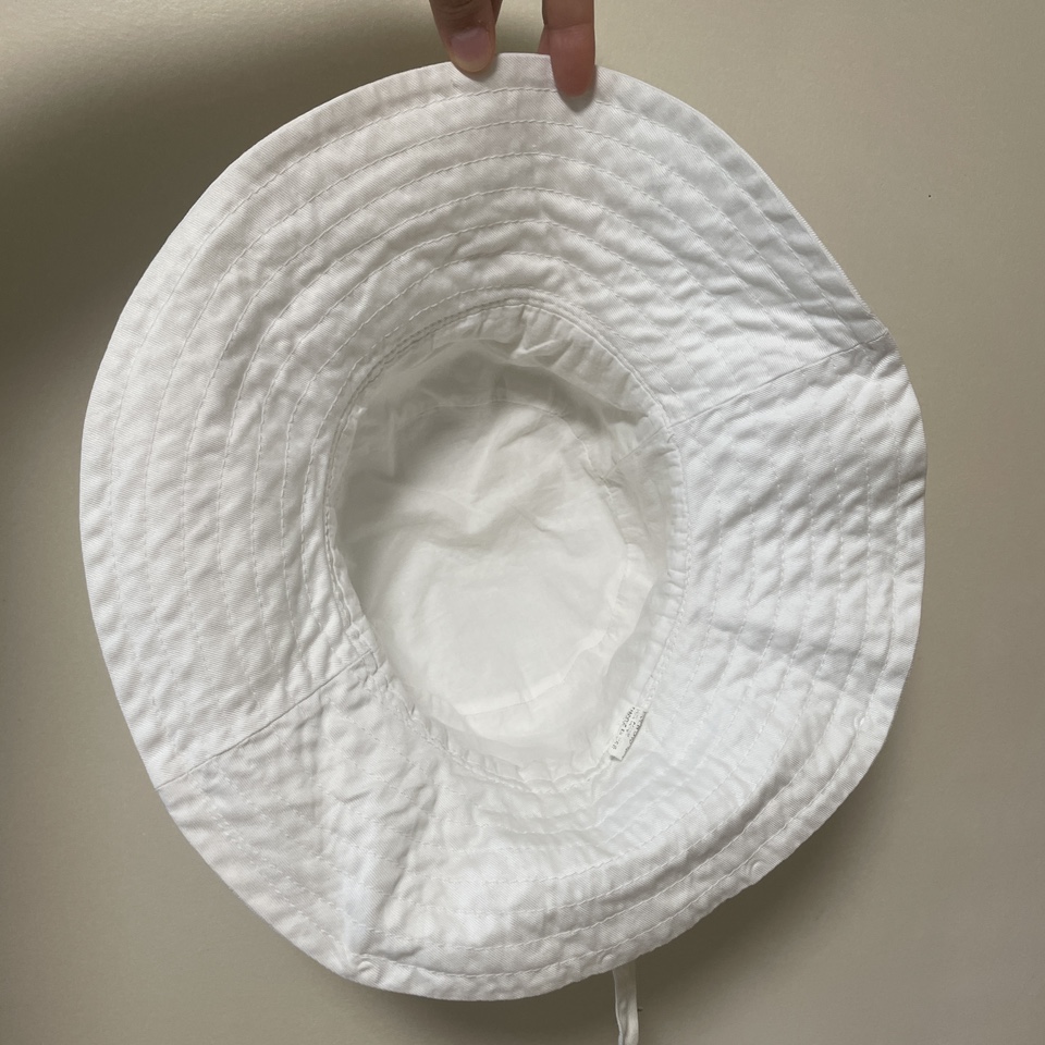 Cotton Sun Hat Cream White S/M image indicator(2)