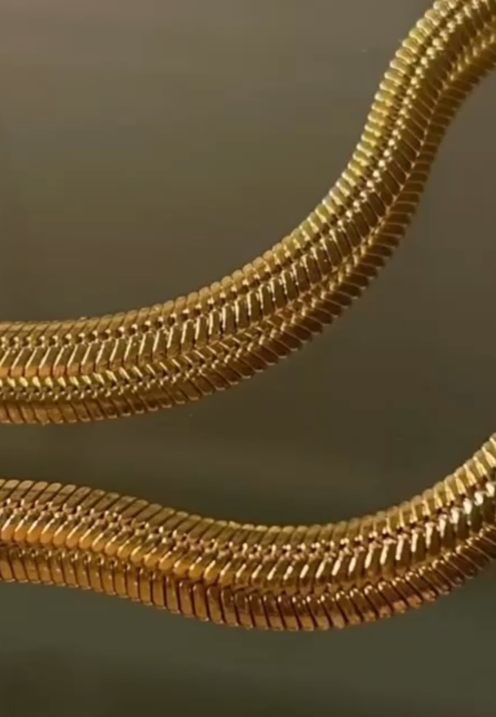 18K gold plated necklace - photo 4