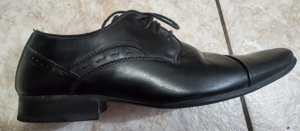 Men's black dress shoes size 9 - photo 3