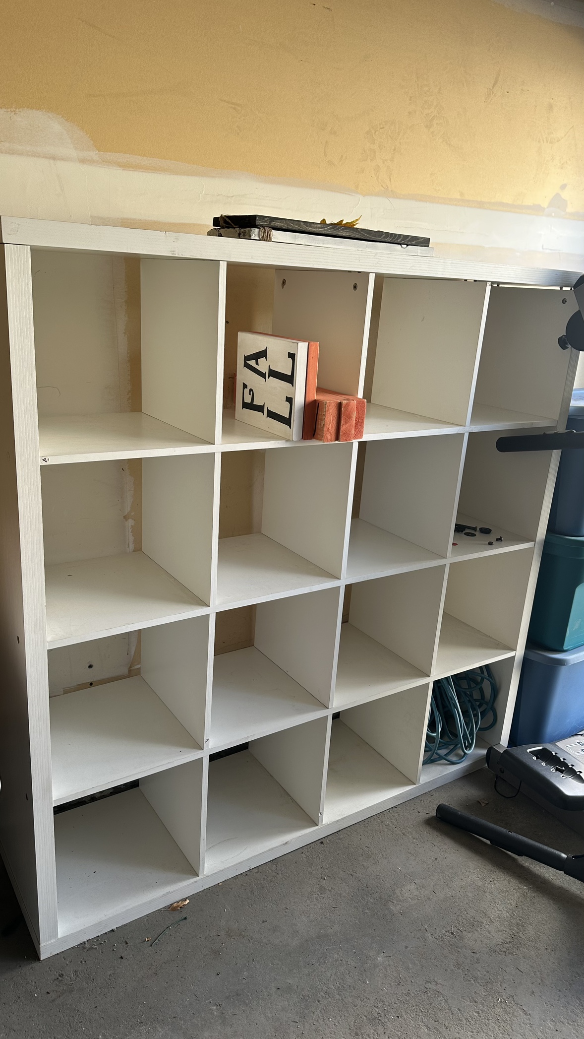 White shelving unit - make me an offer