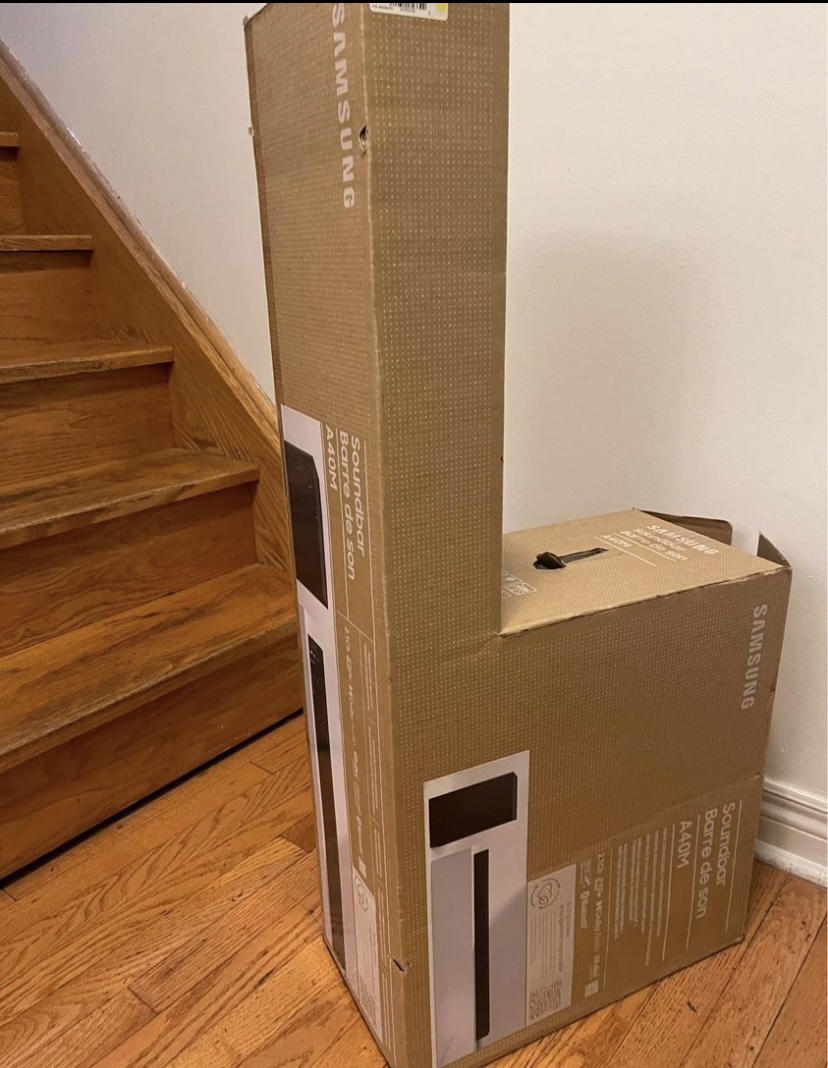 Samsung Soundbar with subwoofer thumbnail