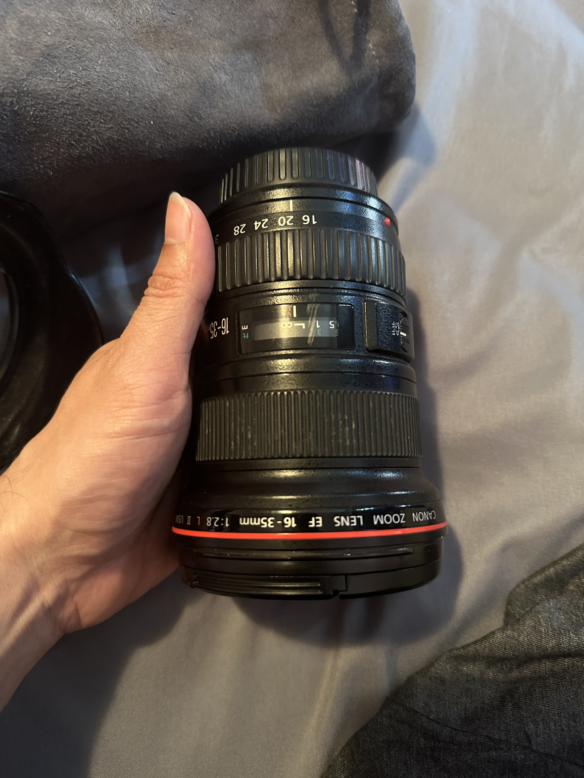 Canon ef 16-35mm L lens. USM II