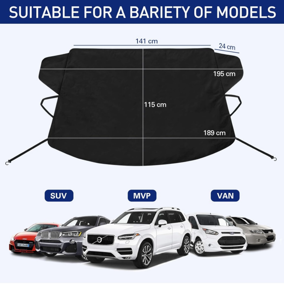 Windshield Cover for Ice and Snow, 74"x57" image indicator(7)