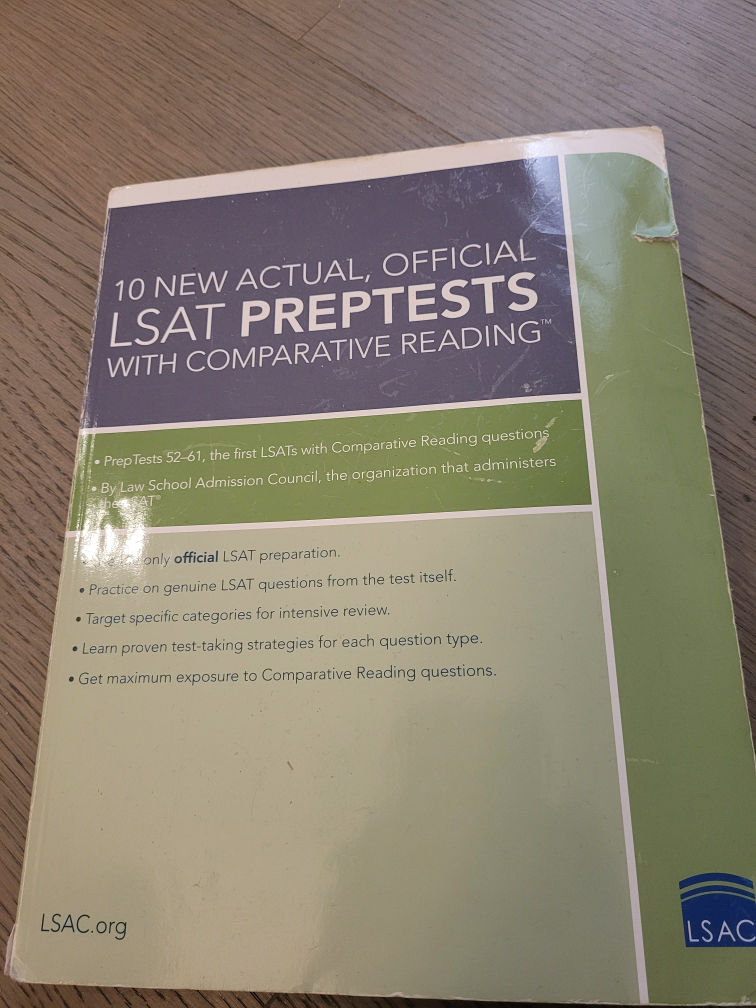LSAT textbooks - photo 2