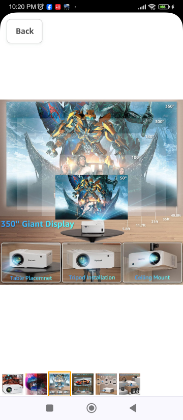 projector 4k image indicator(5)