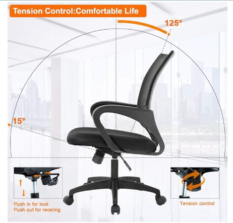 Office chair - like new - photo 4