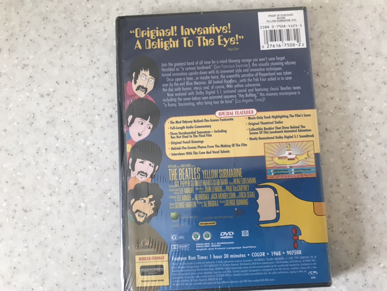 The Beatles Yellow Submarine (1999, DVD) image indicator(2)