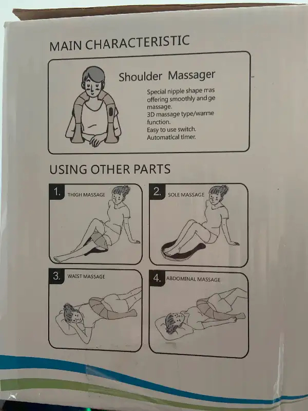 Brand new shoulder massager image indicator(3)