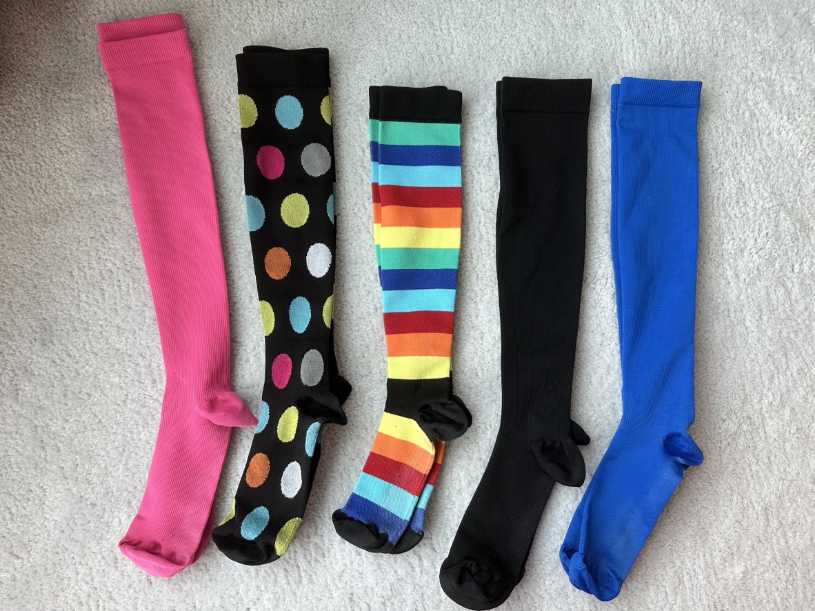 5x compression socks 15-20 mmHg thumbnail