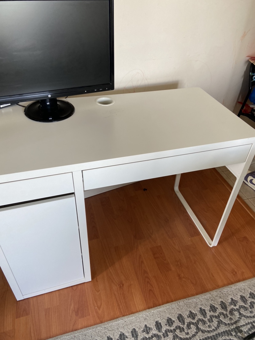 Computer Desk with Monitor