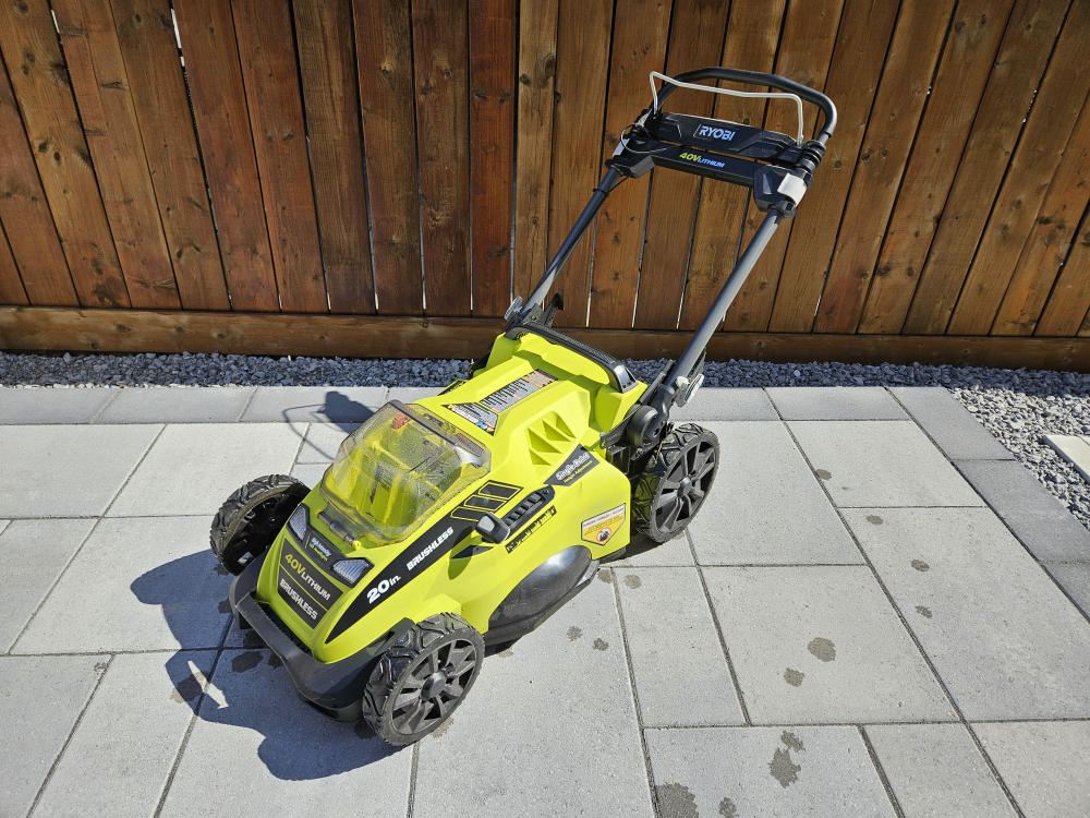Ryobi 40V Brushless 20in Cordless Lawn Mower