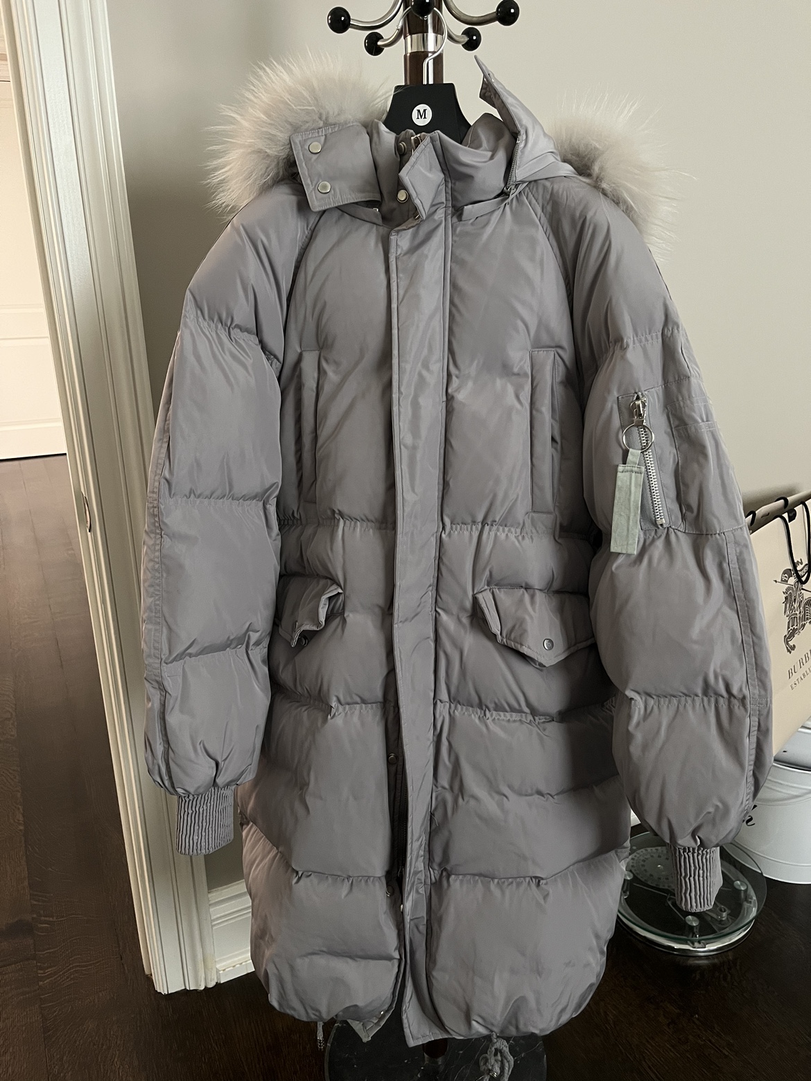 Winter duck down jacket