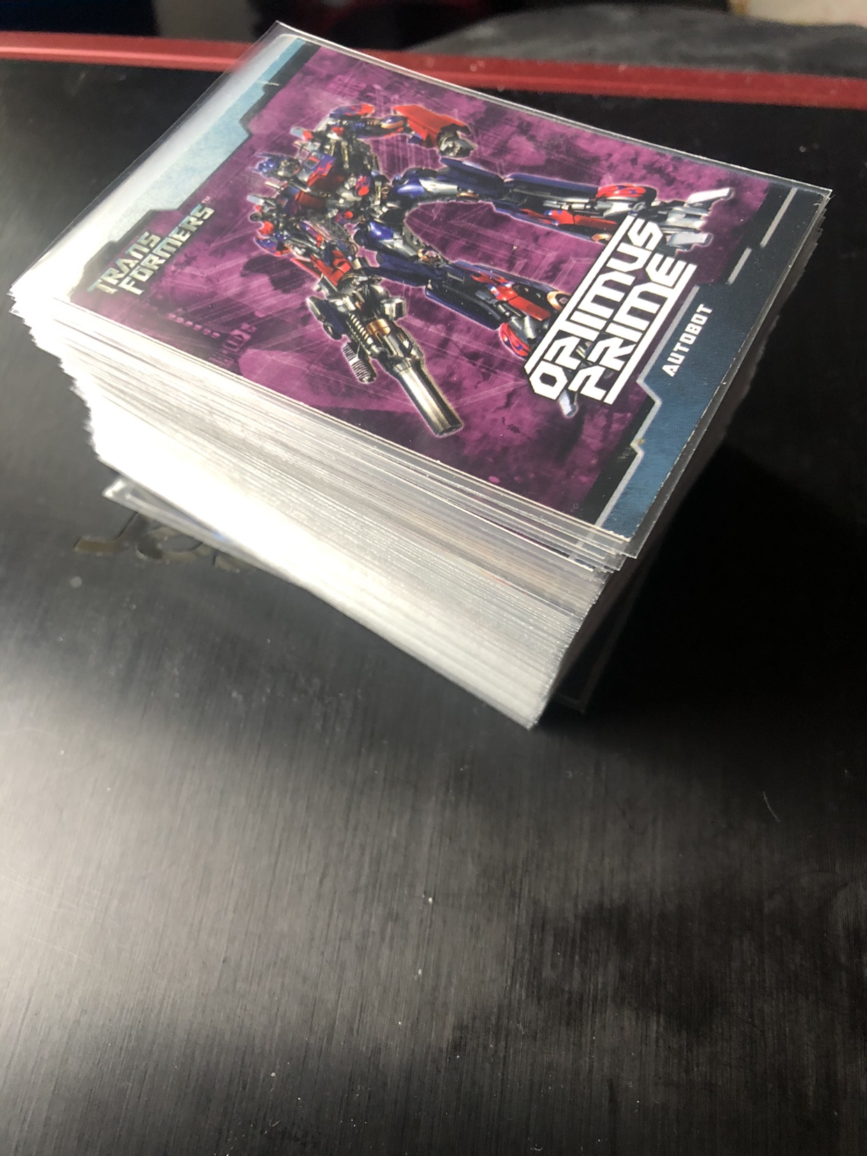 2007 Transformers topps complete base set thumbnail