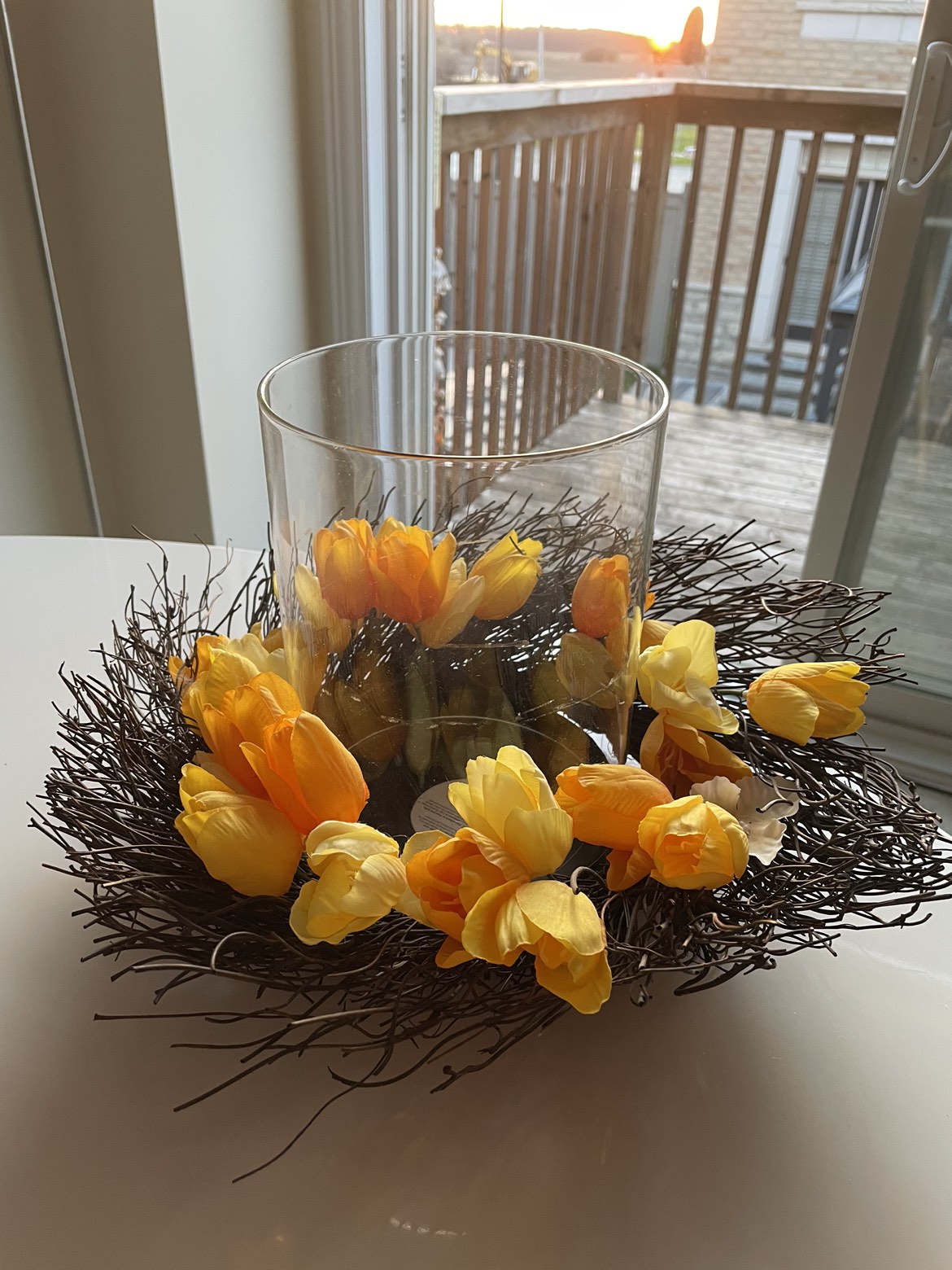 Candle centerpiece from Pier 1 Imports