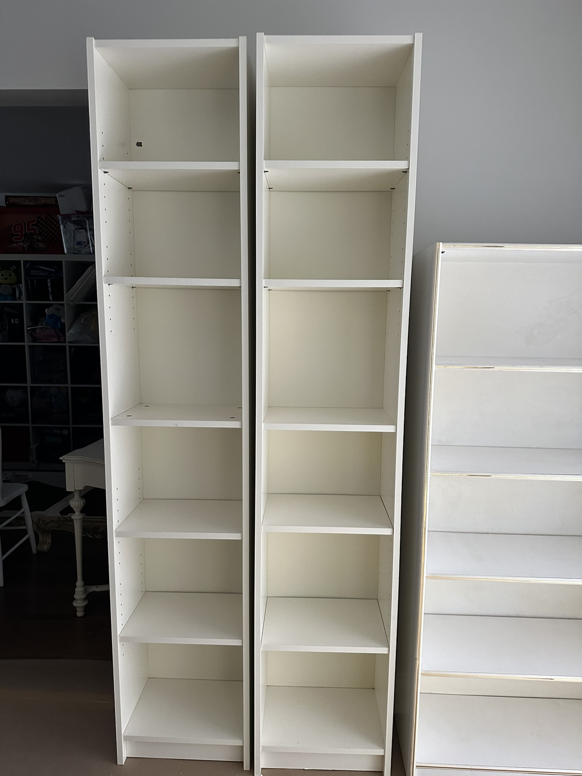 🧡 Two IKEA billy bookcase $45 each image indicator(2)