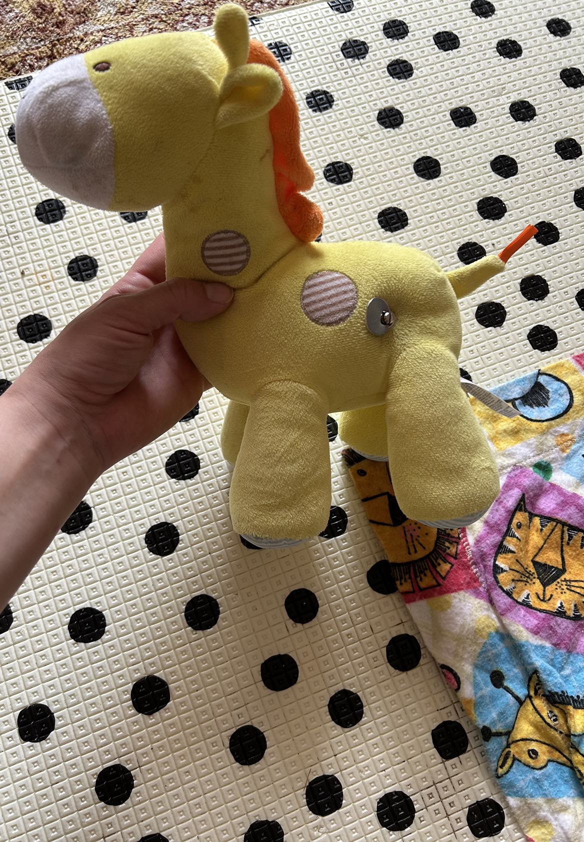 Baby musical giraffe