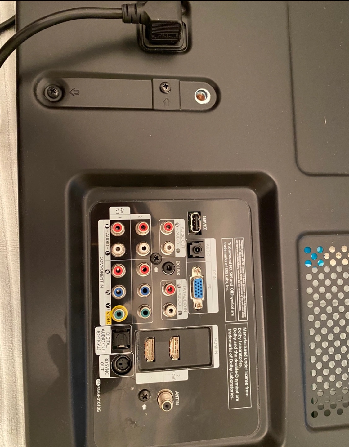 42” Samsung plasma TV (not smart TV ) + Chromecast image indicator(5)