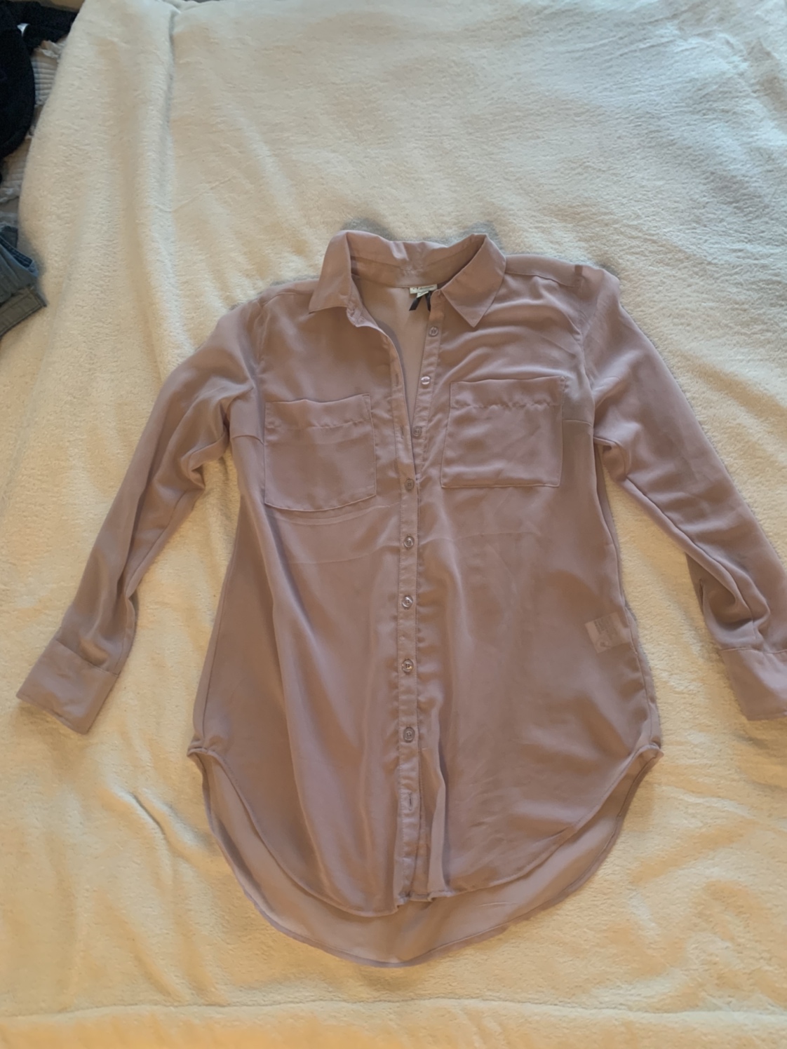 Sheer button up thumbnail