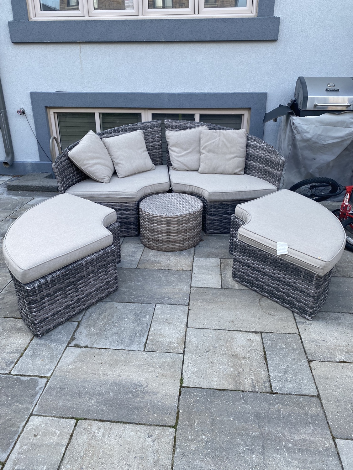 4 pc outdoor wicker daybed - photo 2