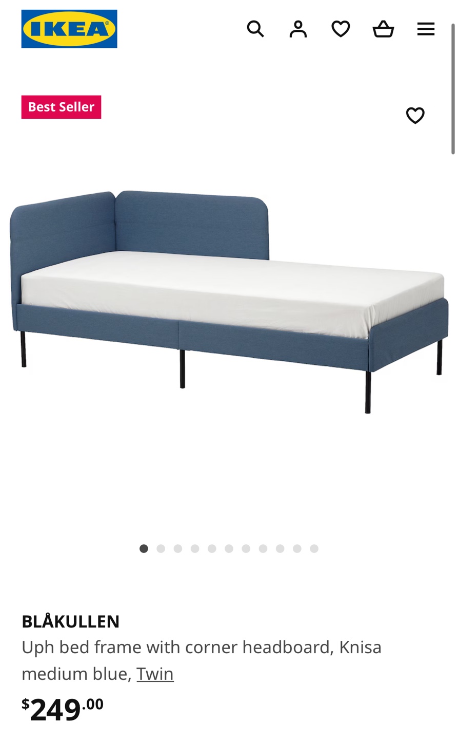 IKEA Twin Bed (Value 249$+Tx)