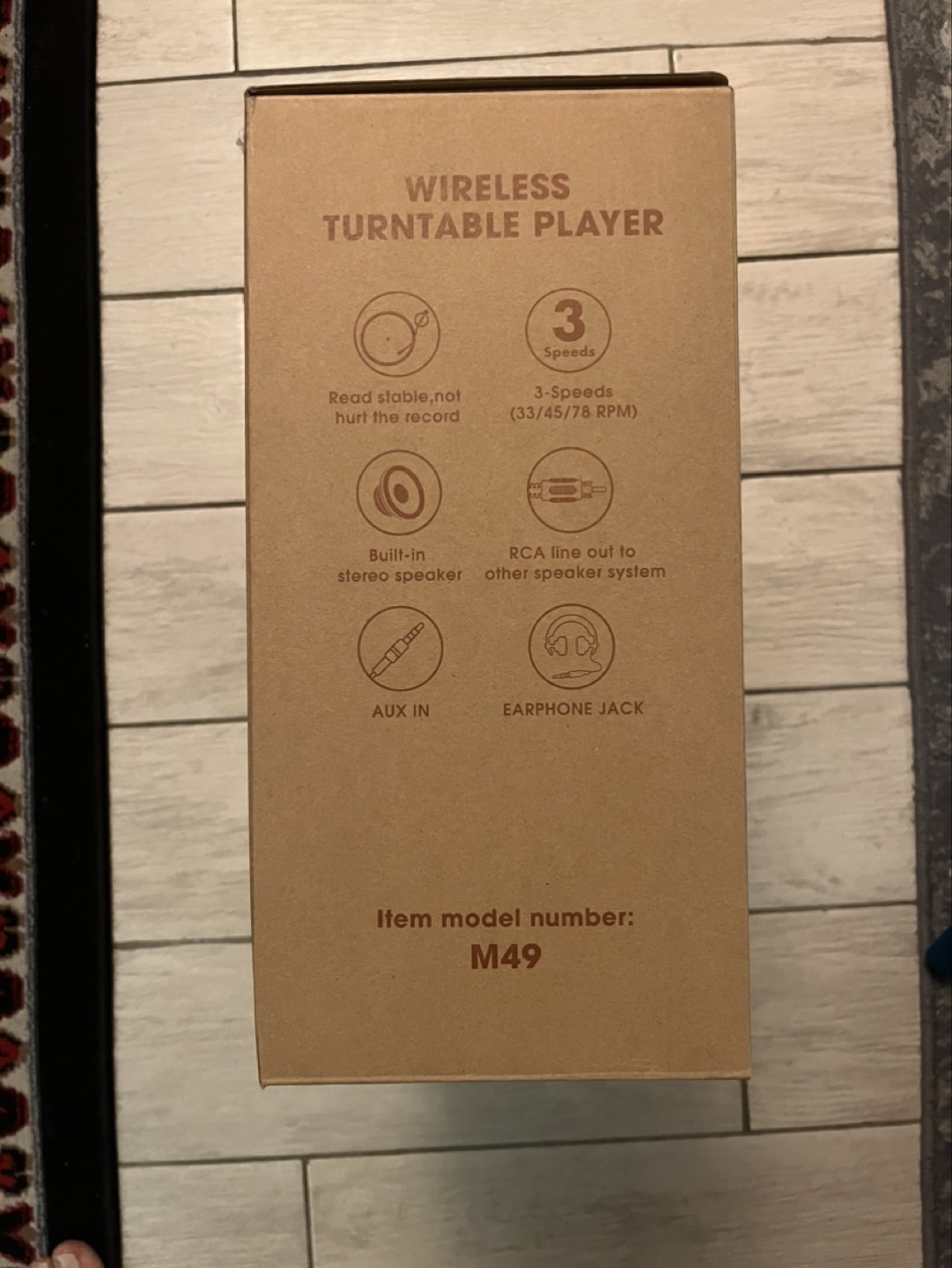 Wireless Turntable Player - photo 3