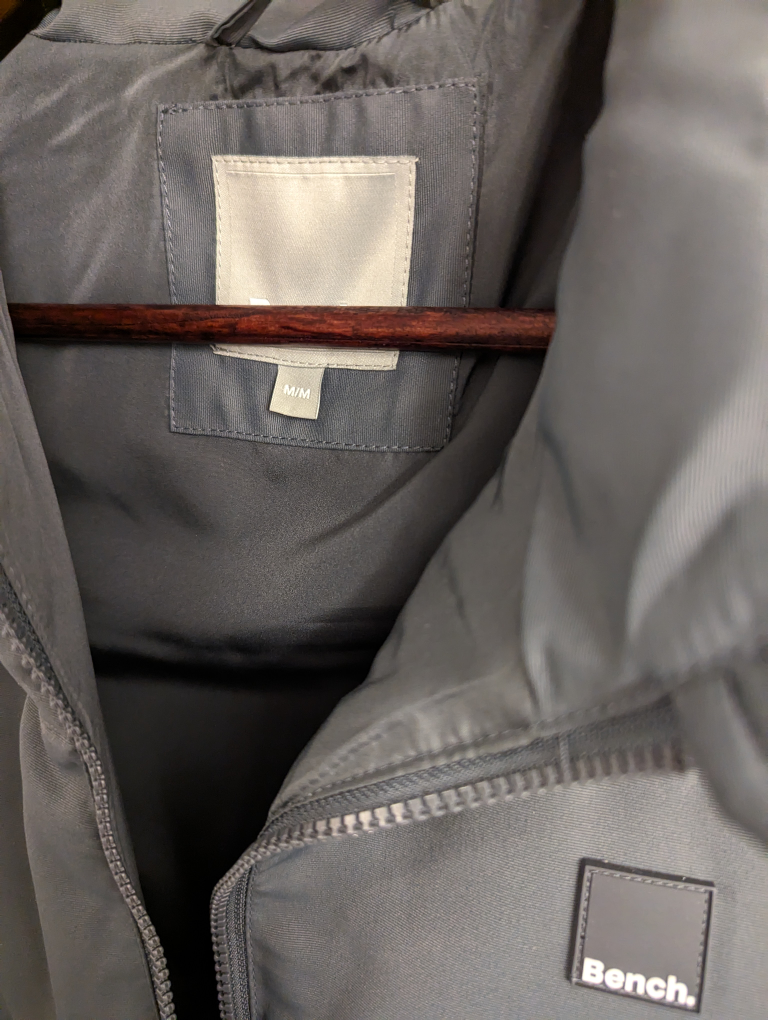 Bench Heather Grey Puffer NWT image indicator(3)