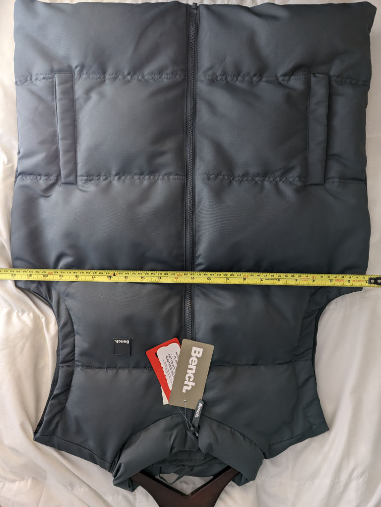 Bench Heather Grey Puffer NWT image indicator(4)