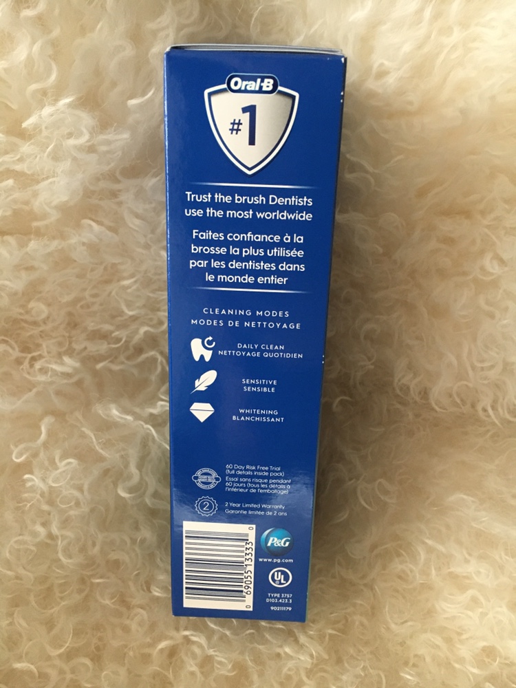 *NEW* Oral-B Pro 500+ Rechargeable Electric Toothbrush 🪥🦷😁 image indicator(3)