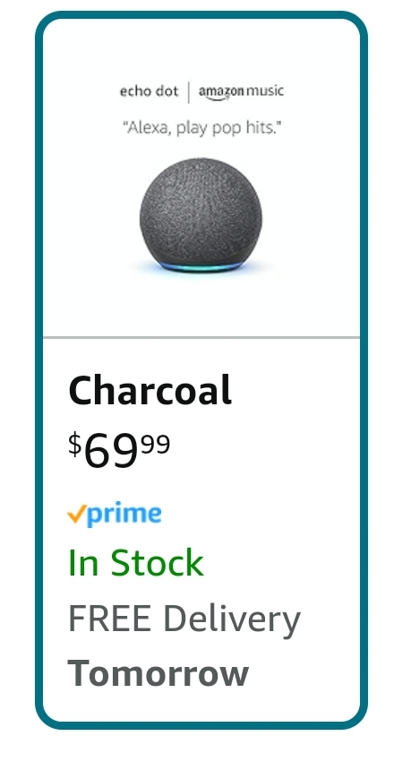 Echo Dot 4th Gen - Smart Speaker with Alexa image indicator(4)