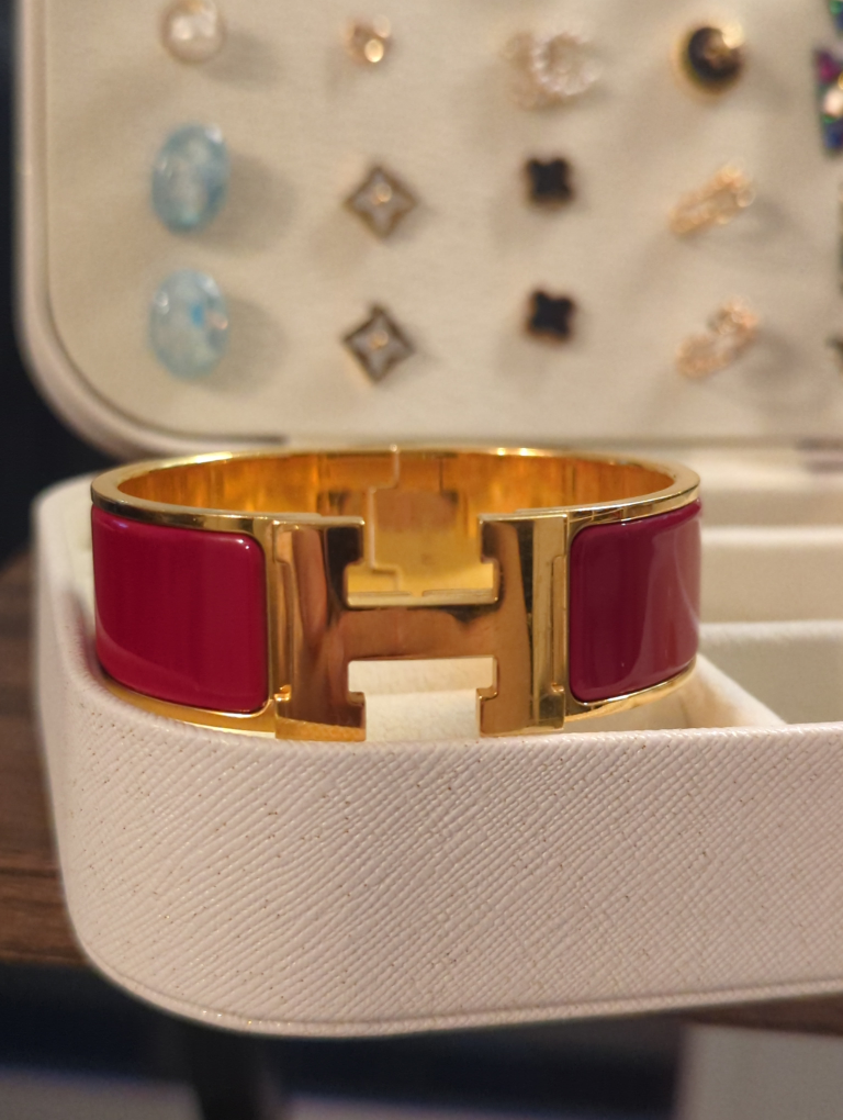 authentic Hermes Clic clac H bracelet - PM thumbnail