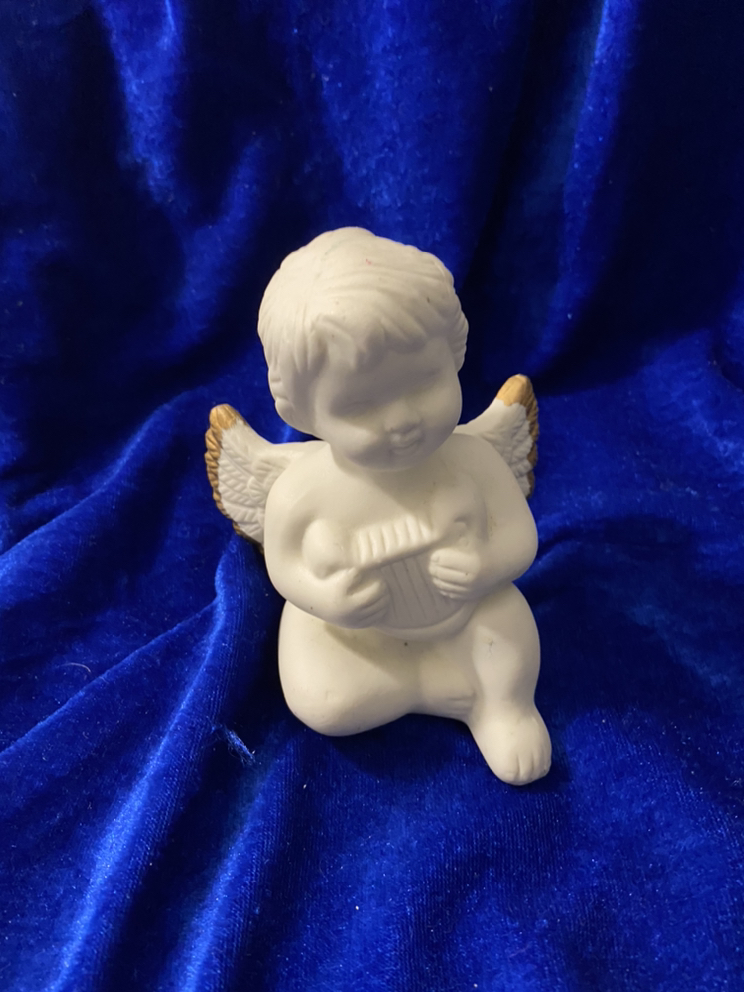 Ceramic Angel and Geese - photo 2