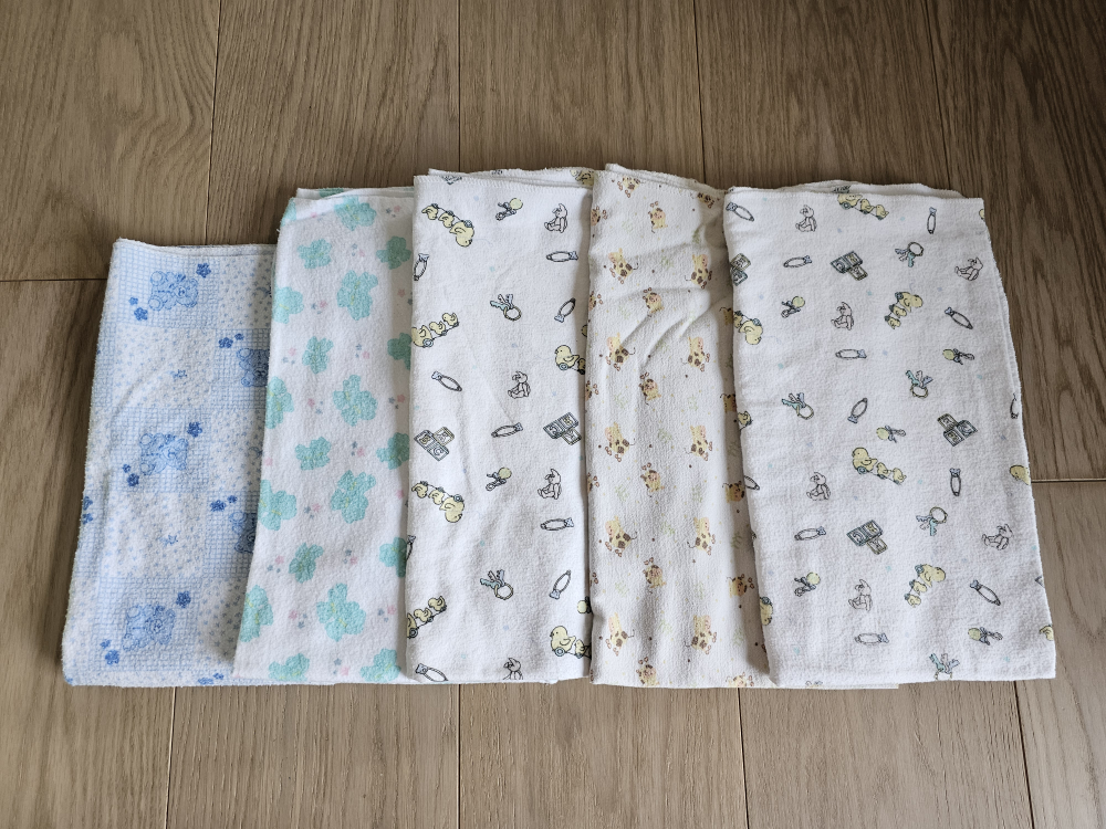 5 receiving blankets thumbnail