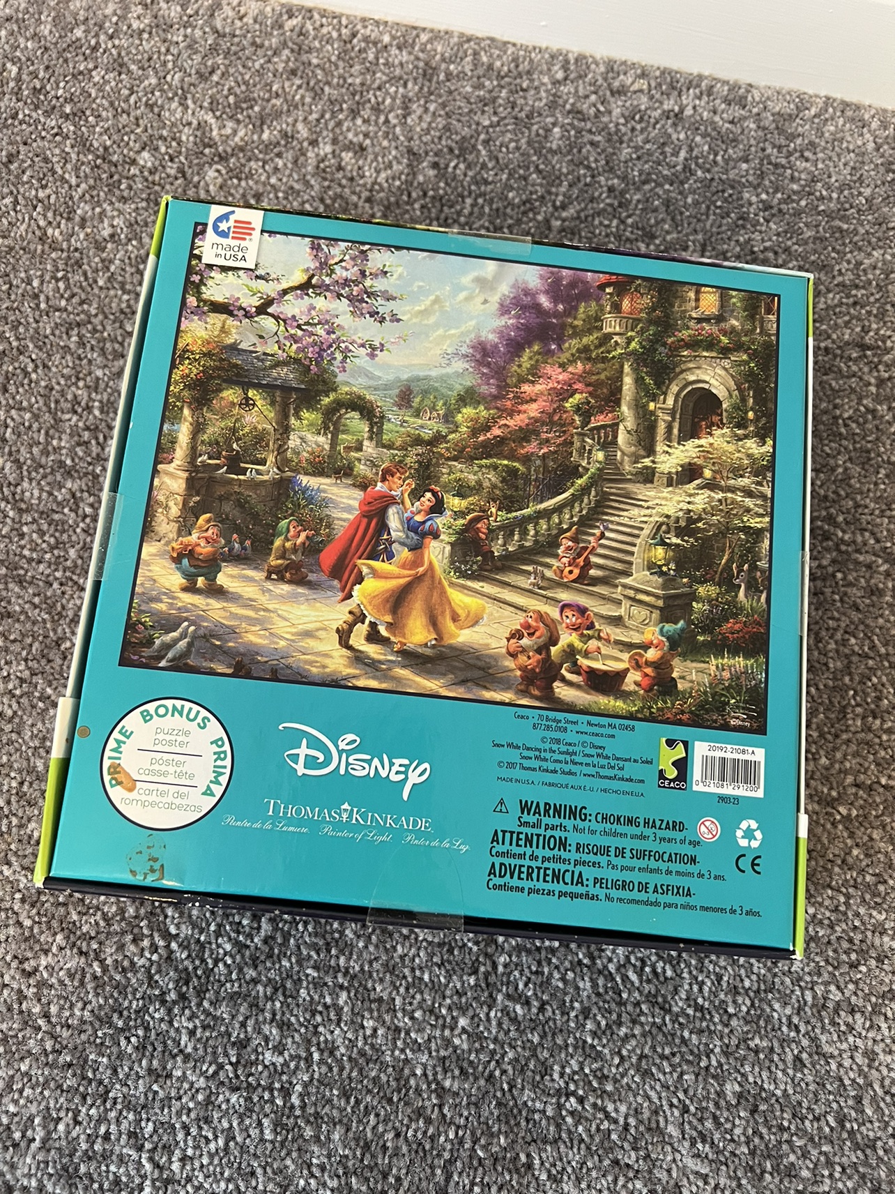 Disney Thomas Kinkade 750pcs Puzzle - photo 2