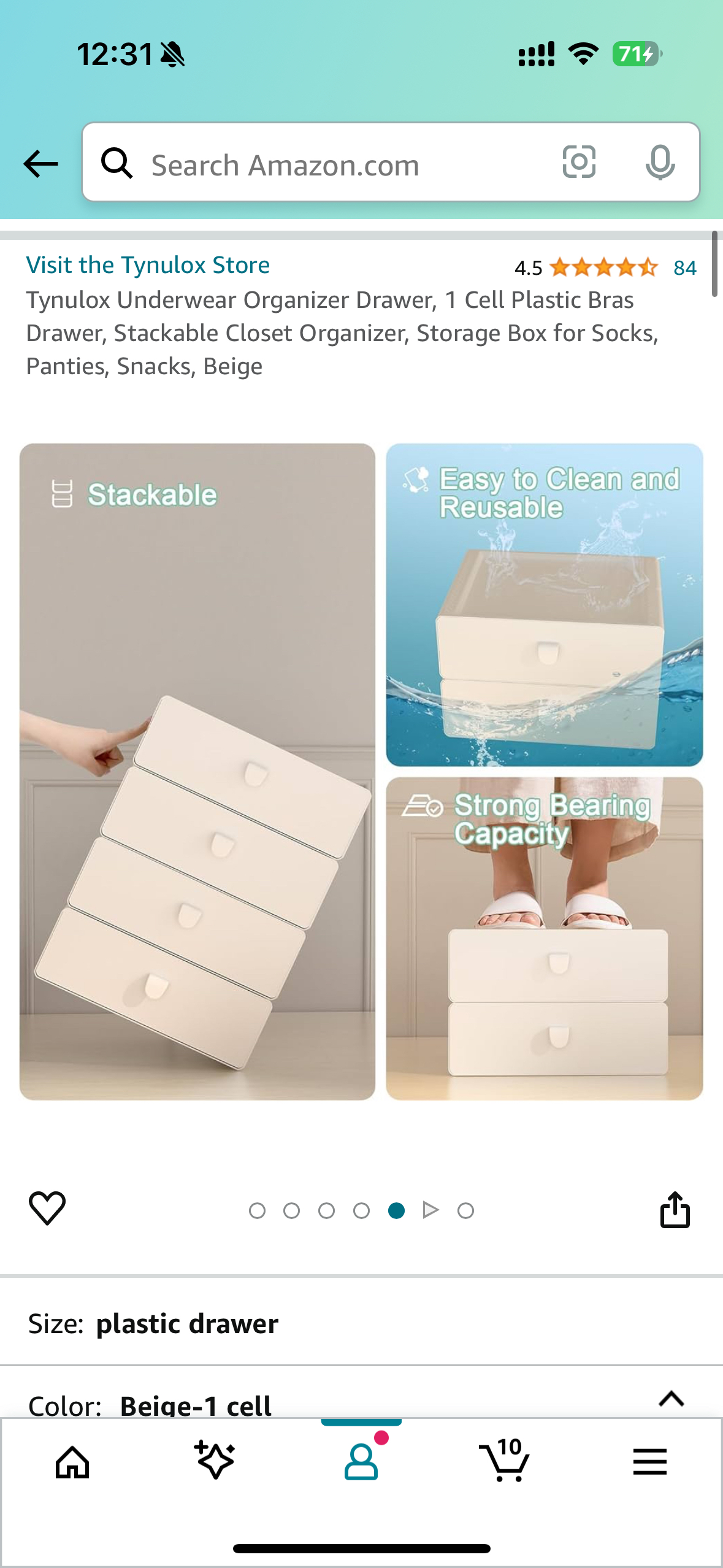 Single cell plastic storage - photo 3