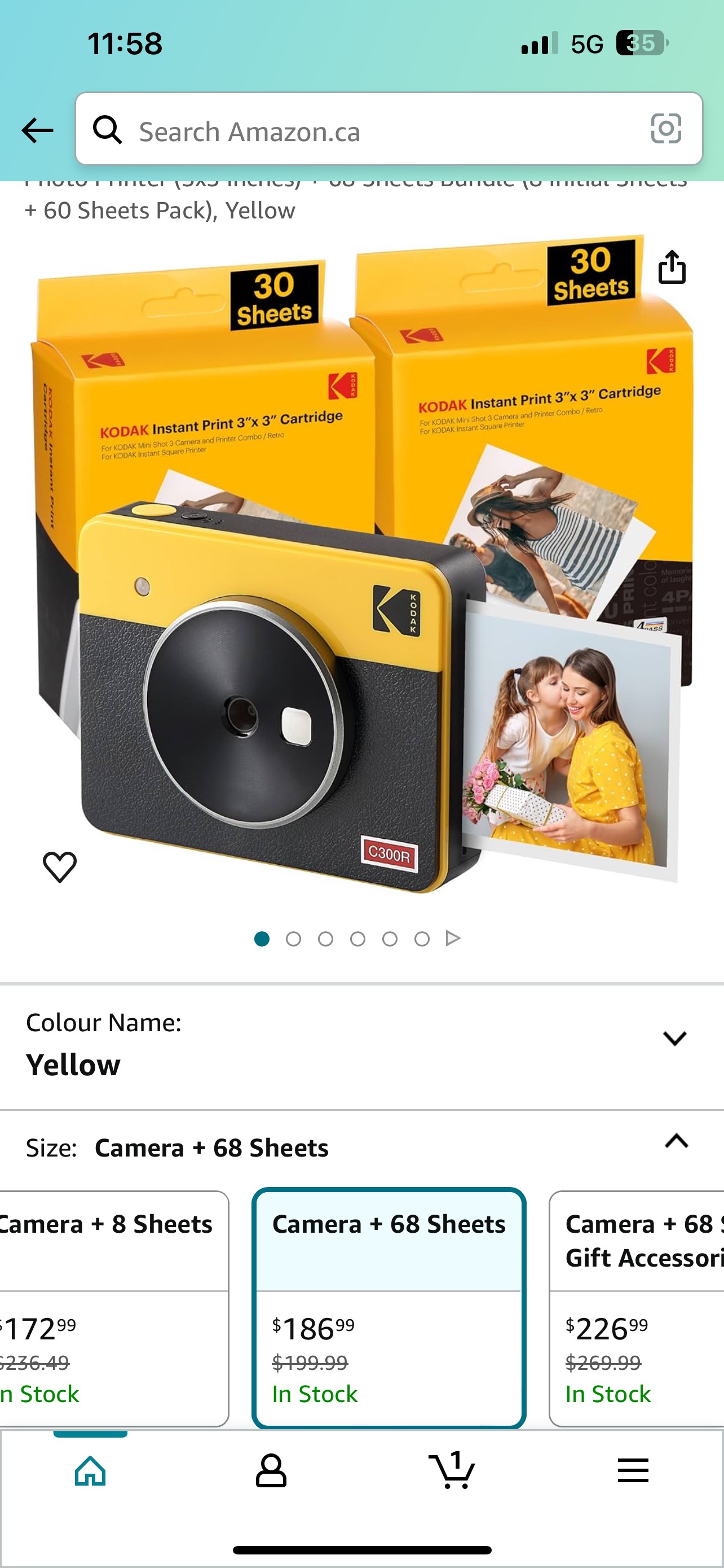 ✅ KODAK Mini Shot 3 Retro  Instant Digital Camera 3 X 30 - photo 3