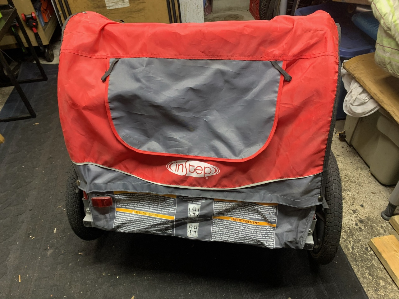 🧡 Kids bike trailer  …$180 with delivery image indicator(2)