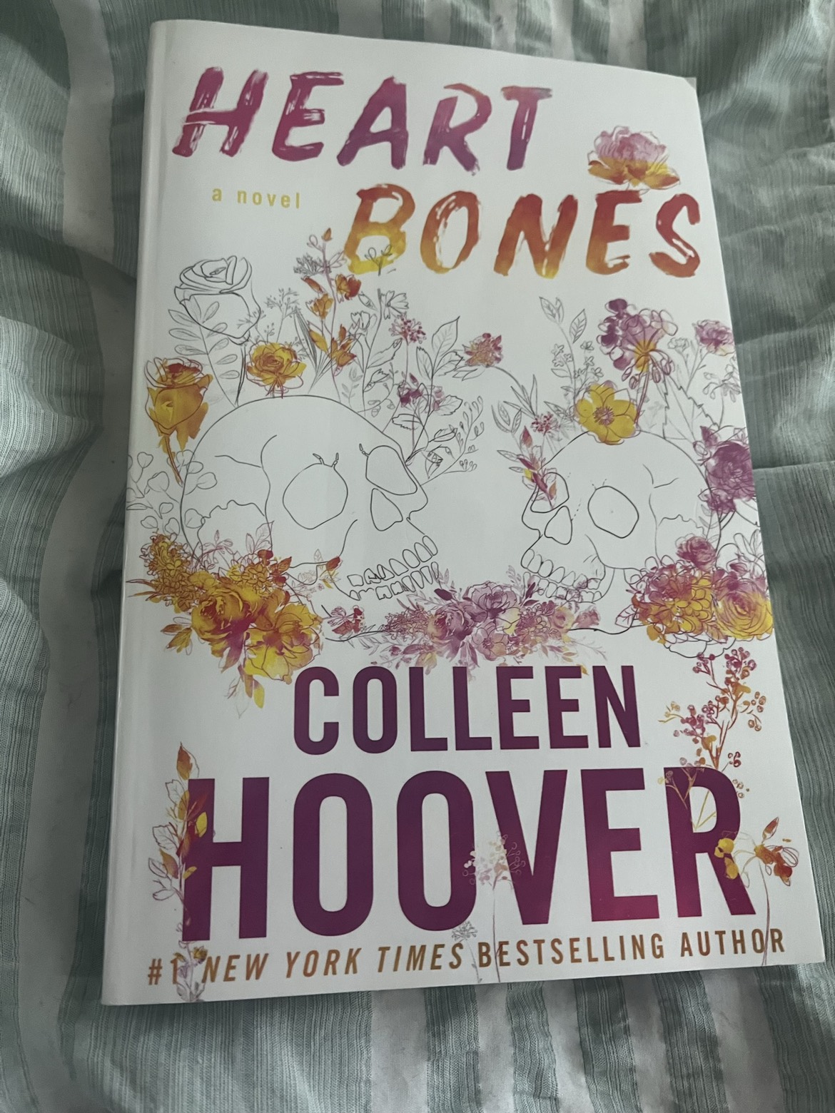 Heart bones Colleen Hoover book thumbnail