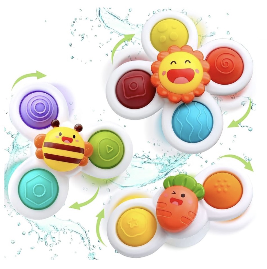 Suction cup spinner toys for baby thumbnail
