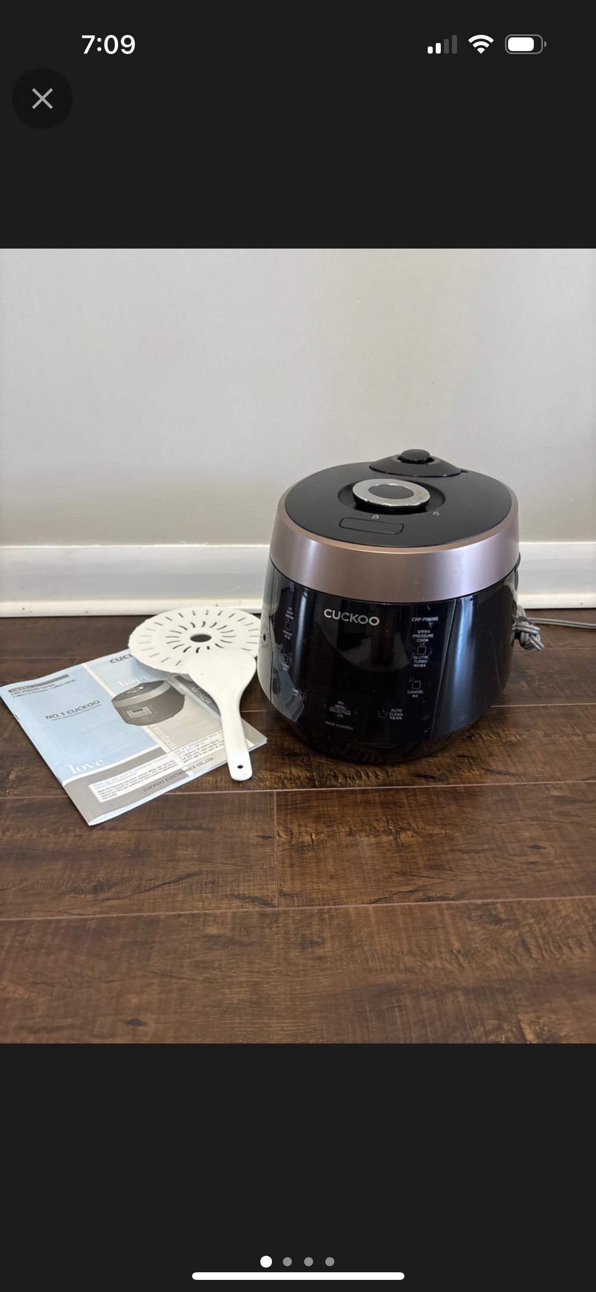 Cuckoo multicooker pressure cooker