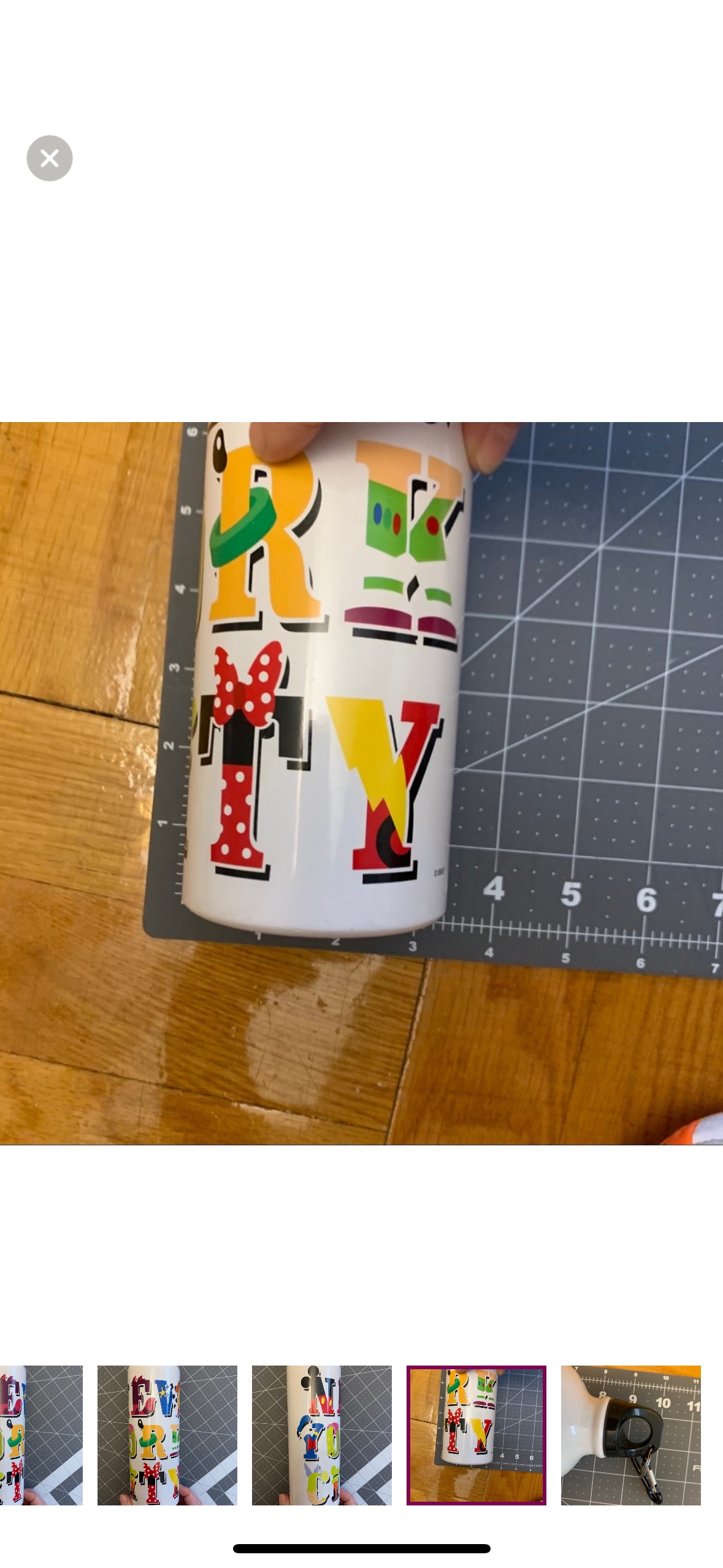 Disney New York City steel thermos image indicator(9)