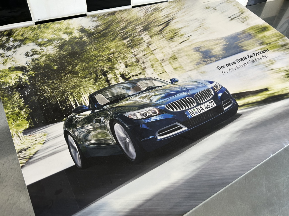 BMW Z4 Roadster Poster from Germany