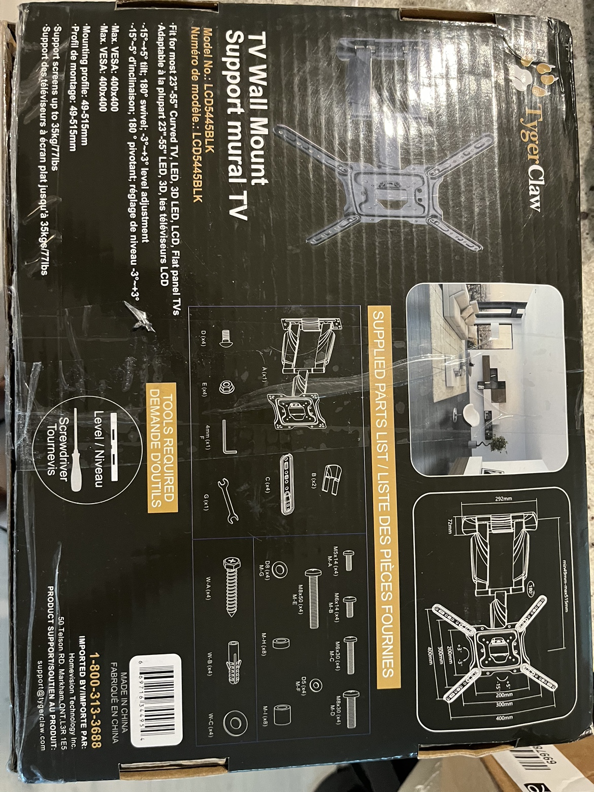 TV Wall Mount for 23”-55” thumbnail