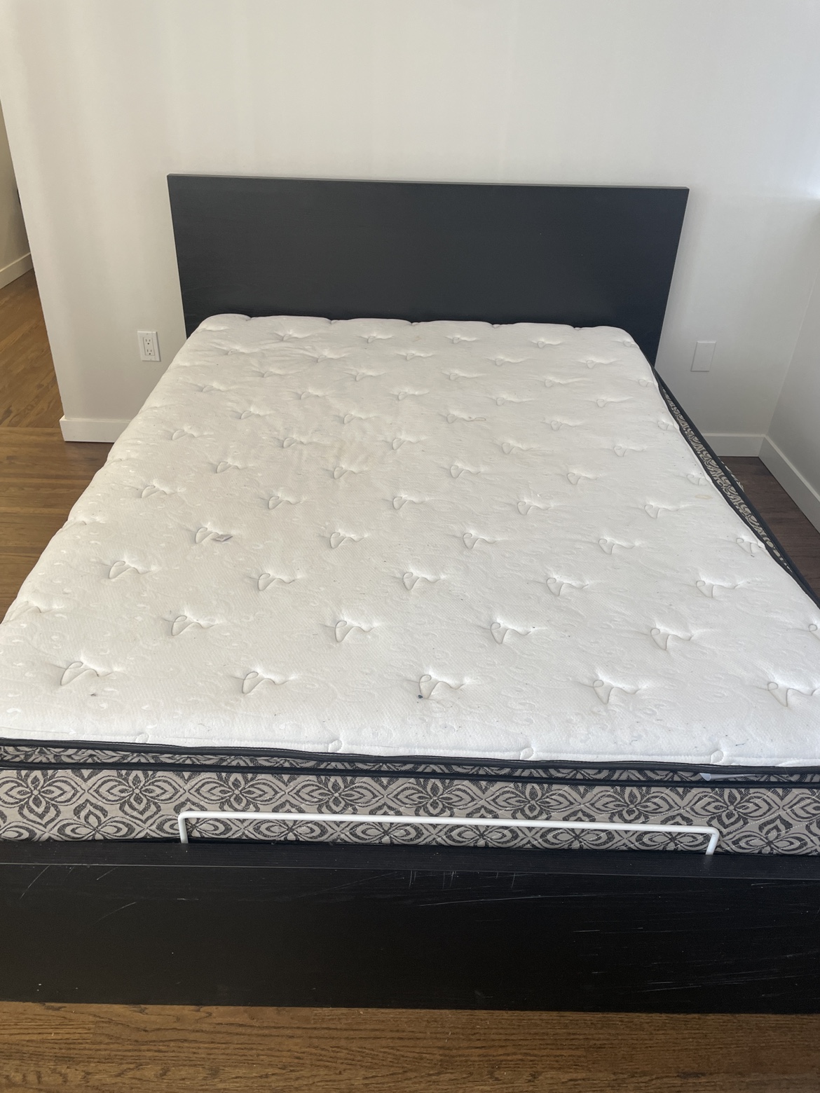 Queen bed + mattress Ikea brand