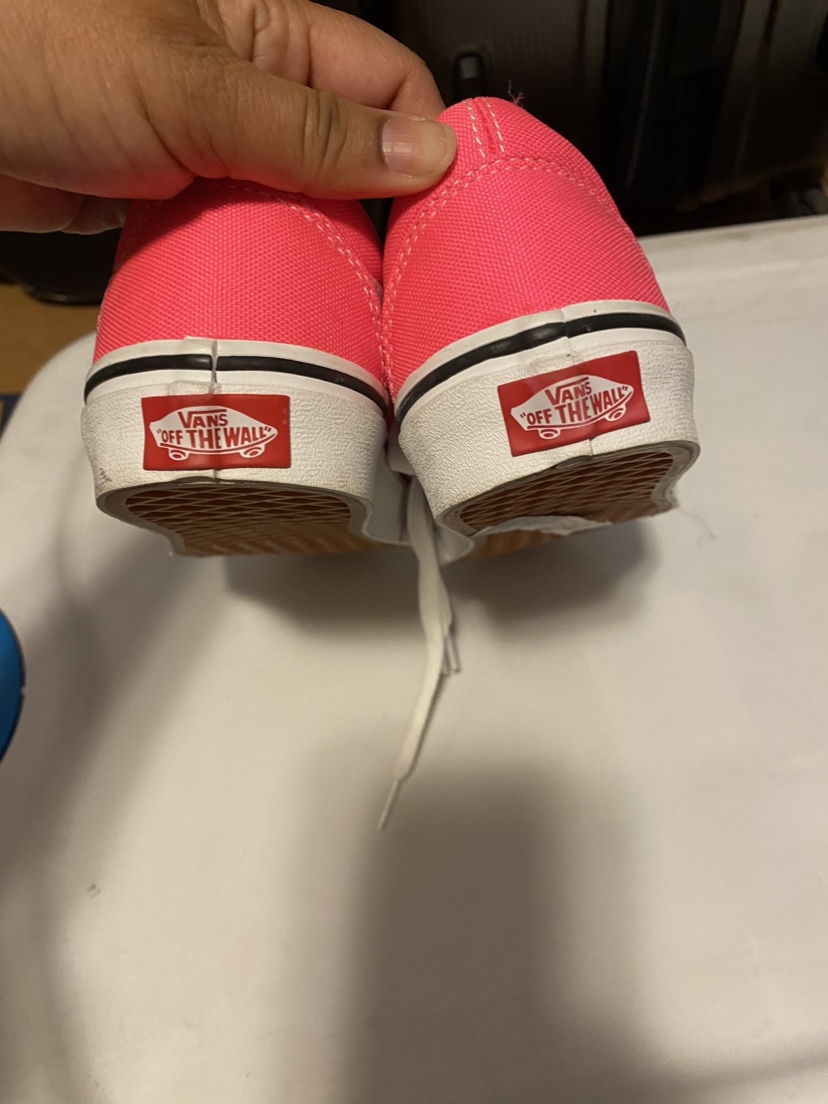 Neon Pink Vans